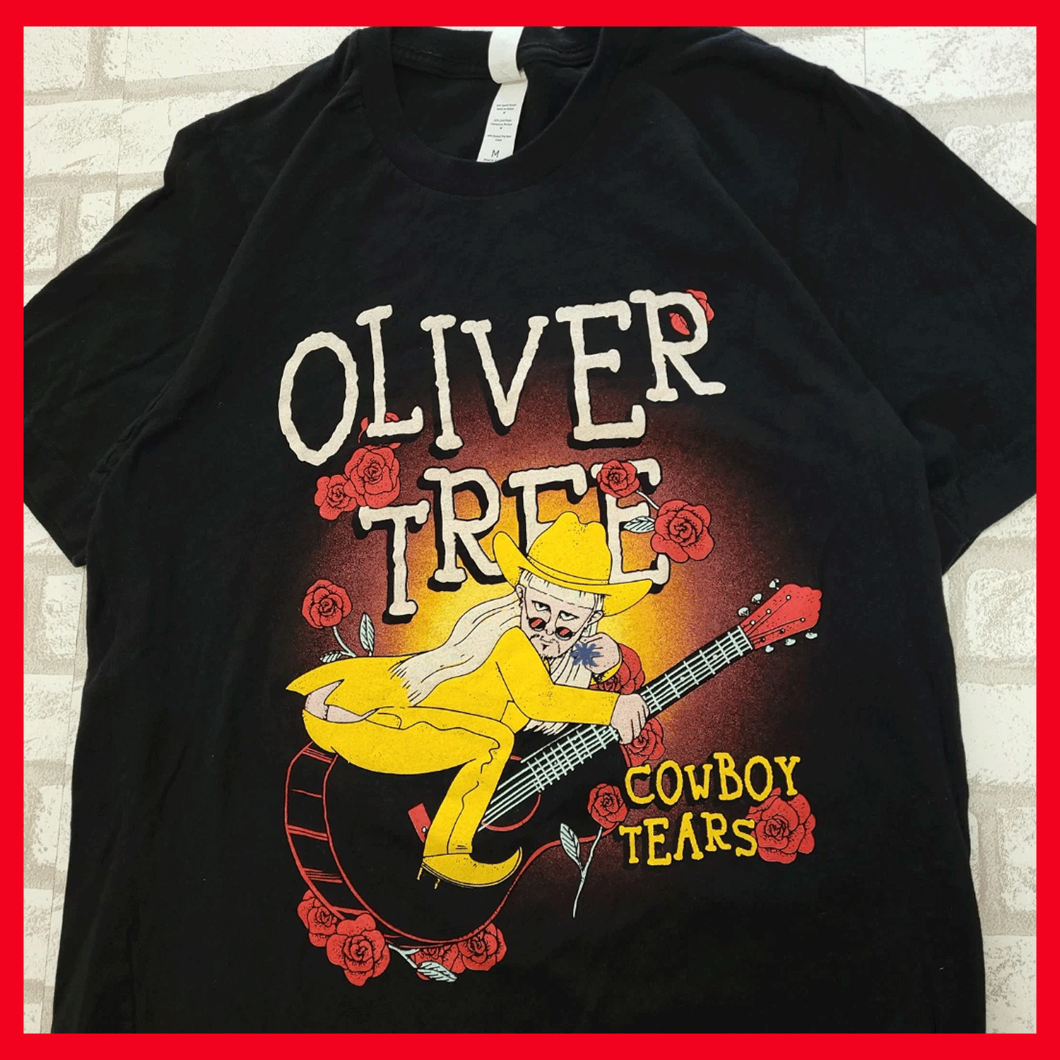 HOT!!! Oliver Tree Cowboy Tears Funny Graphic T-Shirt Reprint Gildan gallery