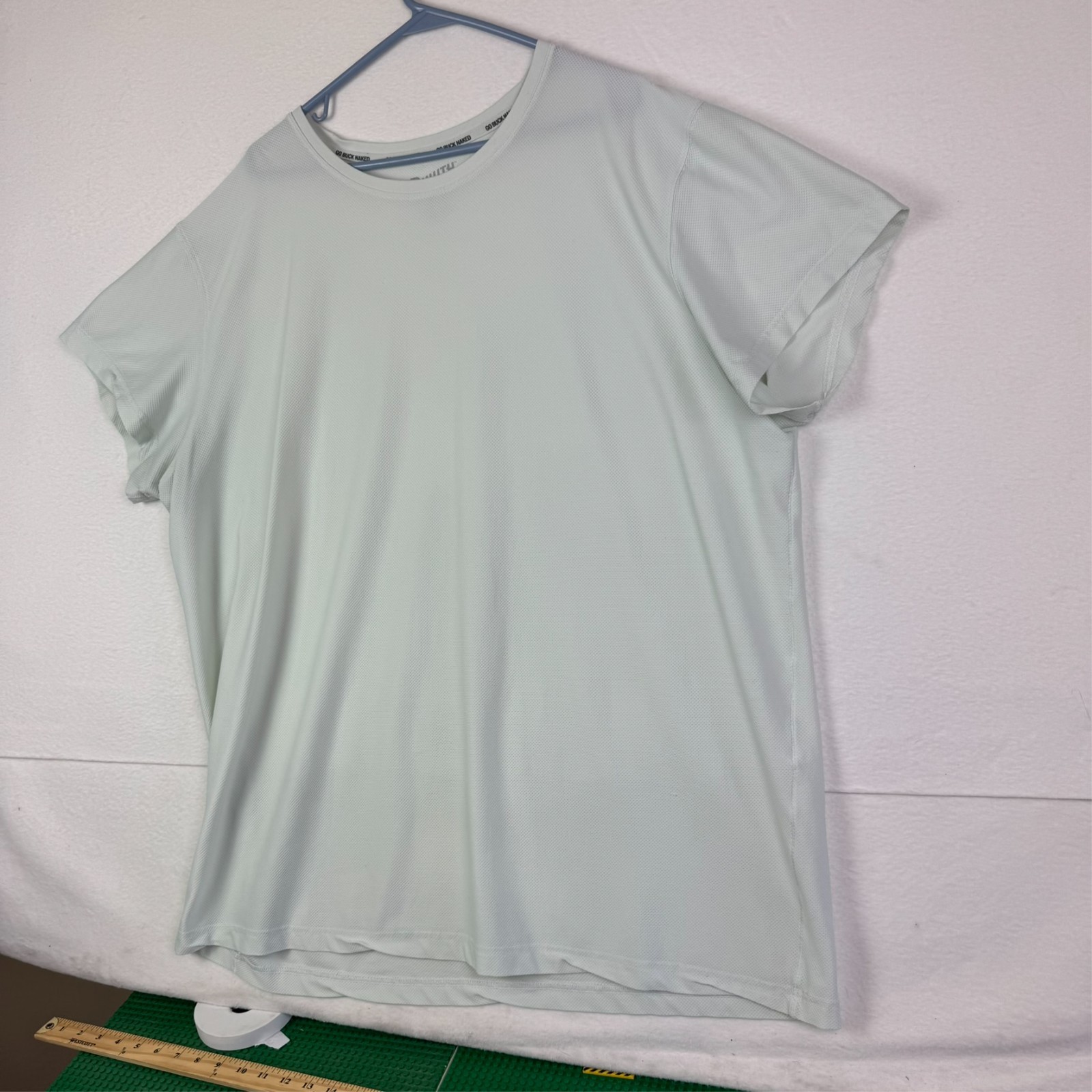 Duluth T Shirt Men's 3XL White Stretch Nylon Spandex Go Buck Naked gallery