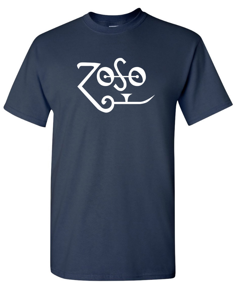 Zoso T-SHIRT - Jimmy Page Plant Zeppelin Classic Rock gallery