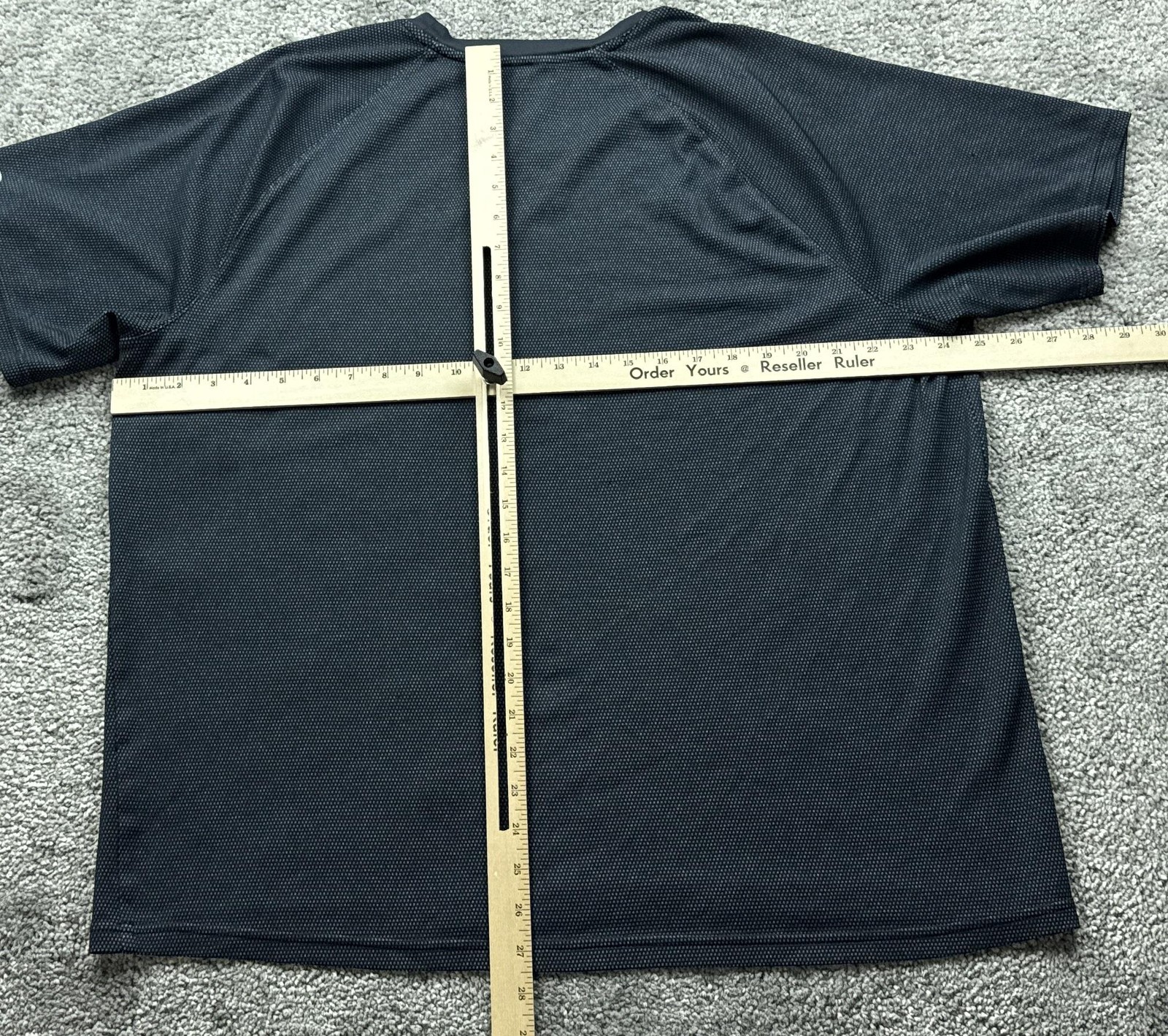 Champion Shirt Mens XL Black Geometric Tagless Polyester Jersey Breathable gallery