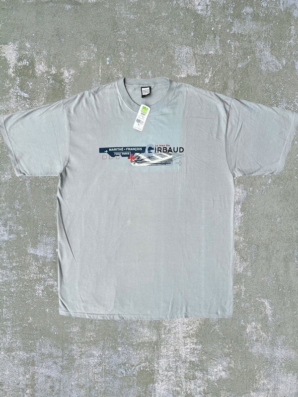 Y2K Marithe Francois Girbaud Vintage Hip Hop Streetwear Tee T-shirt (XL) (NWT) gallery