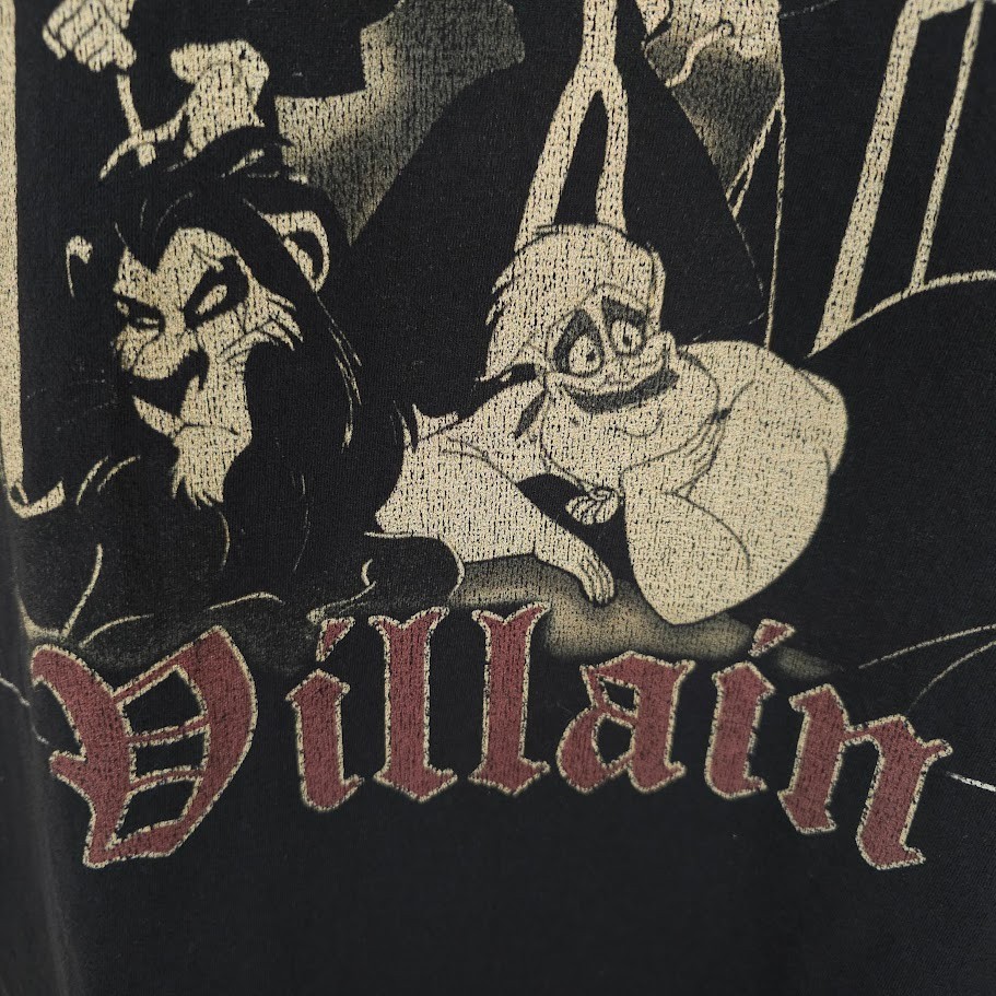 Disney Villains T Shirt Mens Size Large Black Chillin Like A Villain gallery