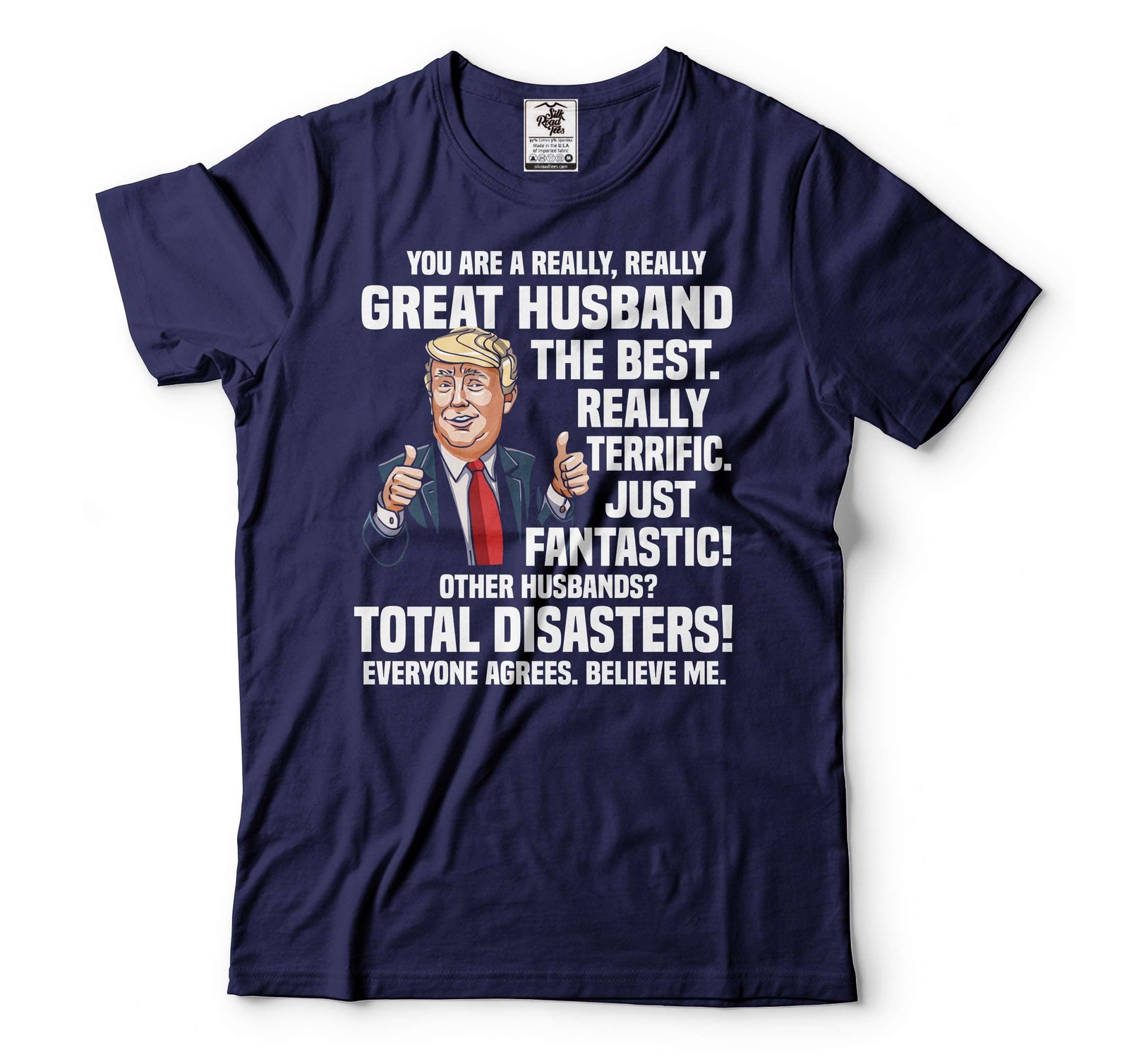 Great Husband Shirt Husband Political T-Shirt Trump Lover Husband Tee gallery