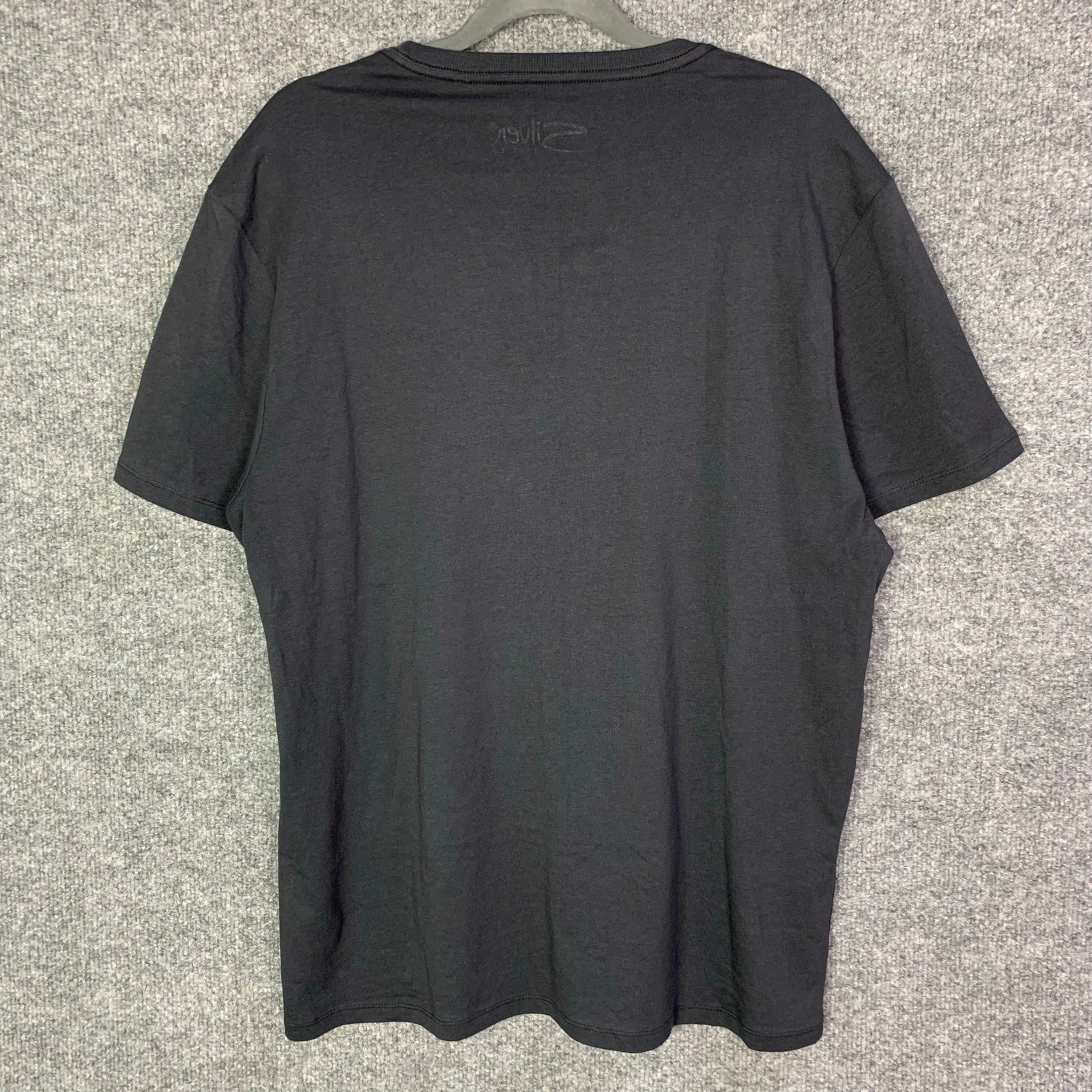 NEW Silver Jeans Mens Black Brand Logo T Shirt Size M gallery