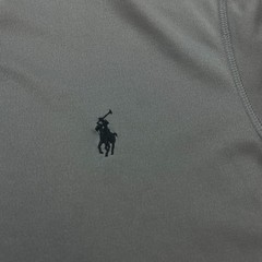 Polo Ralph Lauren Performance Shirt Medium Gray Pony Sport 67 Outdoor Preppy Men