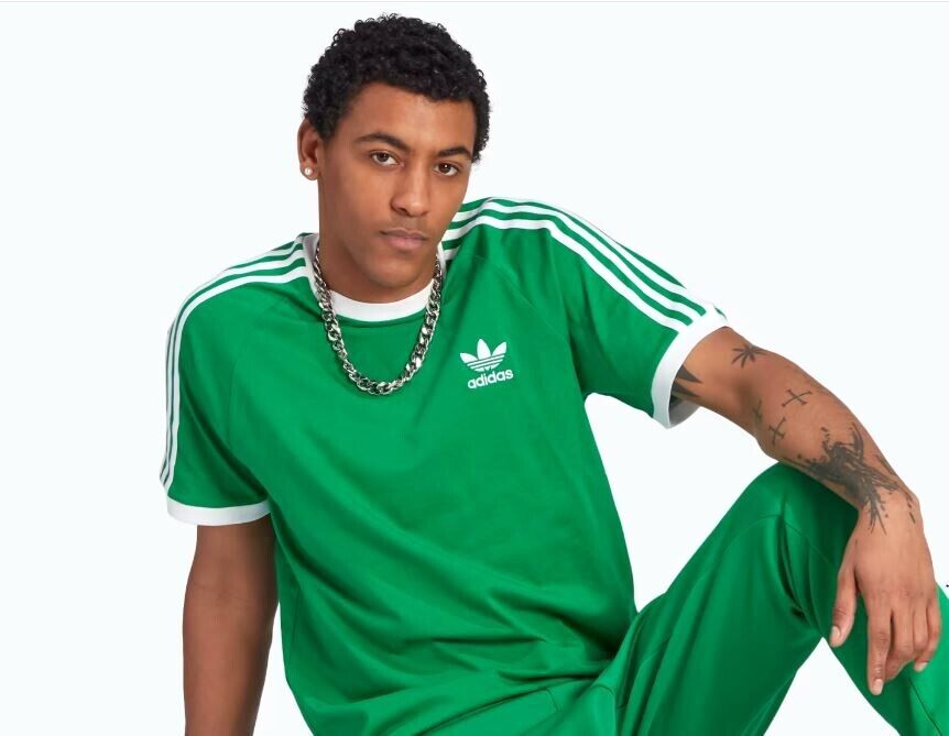 NEW MENS ADIDAS ORIGINALS CALIFORNIA TREFOIL TEE SHIRT ~SIZE 2XL #IM0410 SALE! gallery