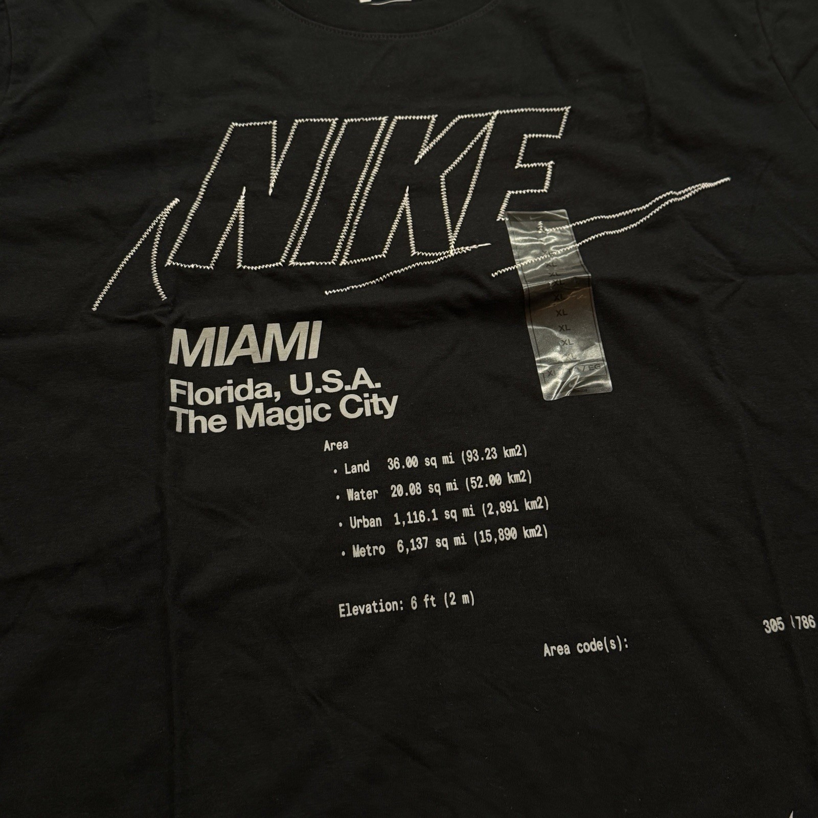 Nike Miami Magic City T-Shirt Standard Fit SZ XL DJ5845-010 Brand New gallery