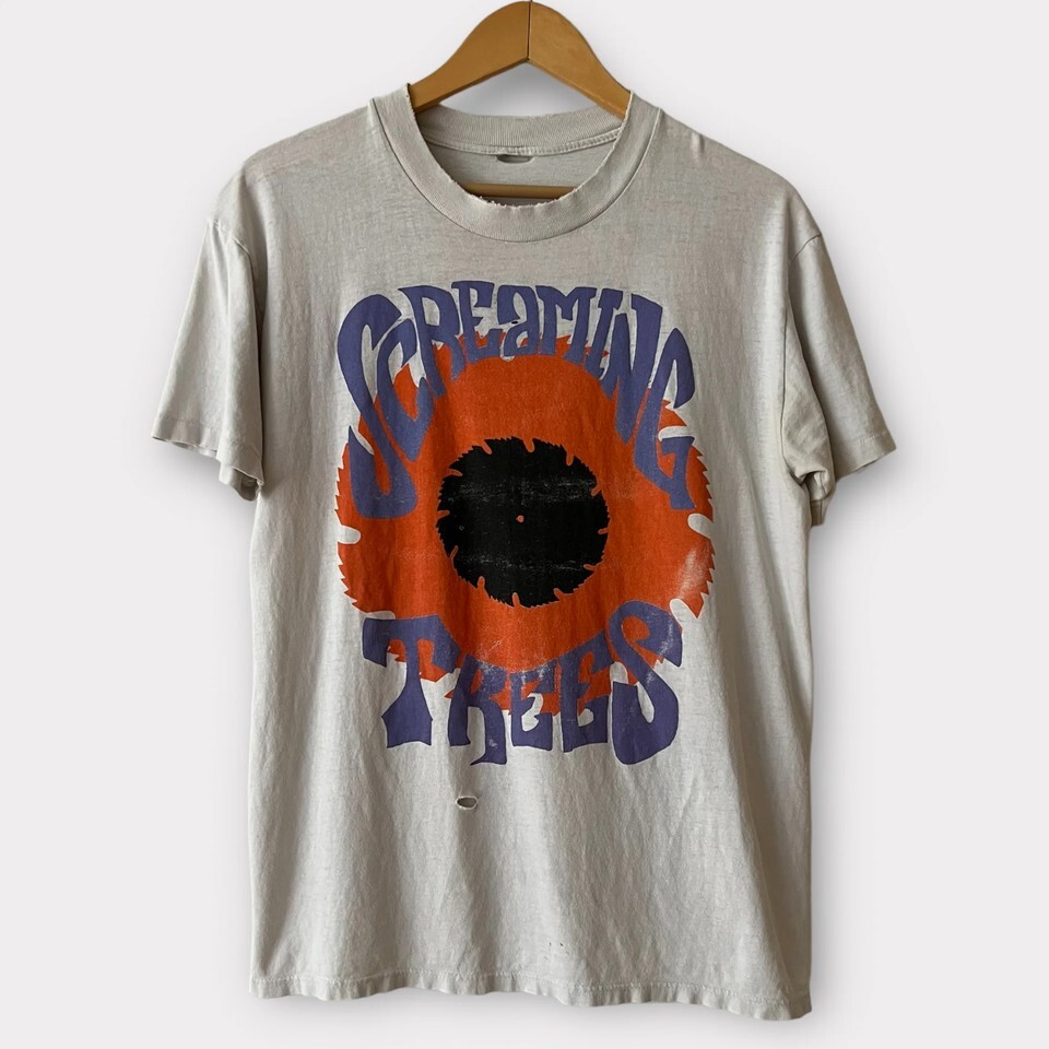 1990s Screaming Trees Band Reprinted T Shirt Full Size S-XL FH795 gallery