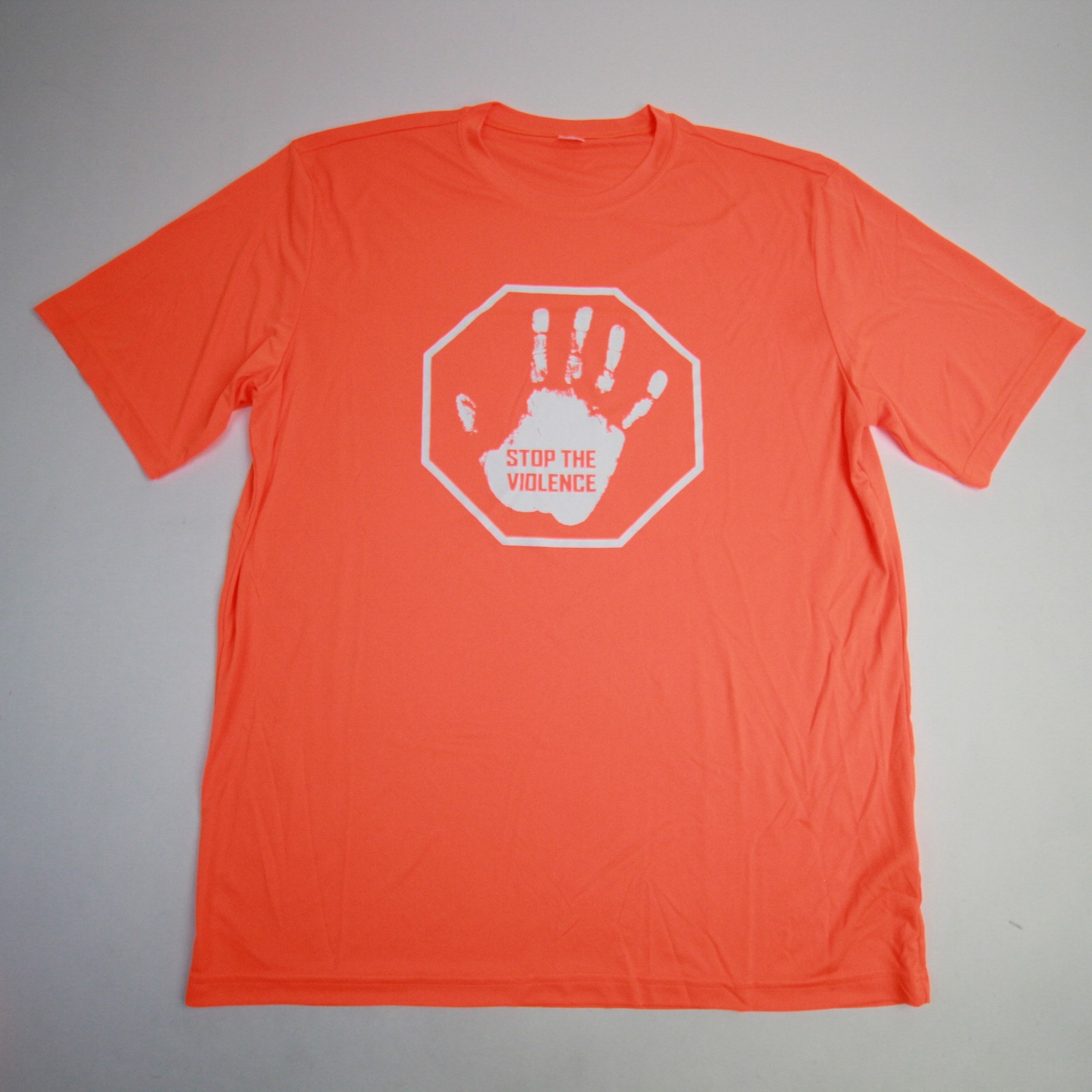 Sport-Tek Short Sleeve Shirt Men’s Orange New without Tags XLT