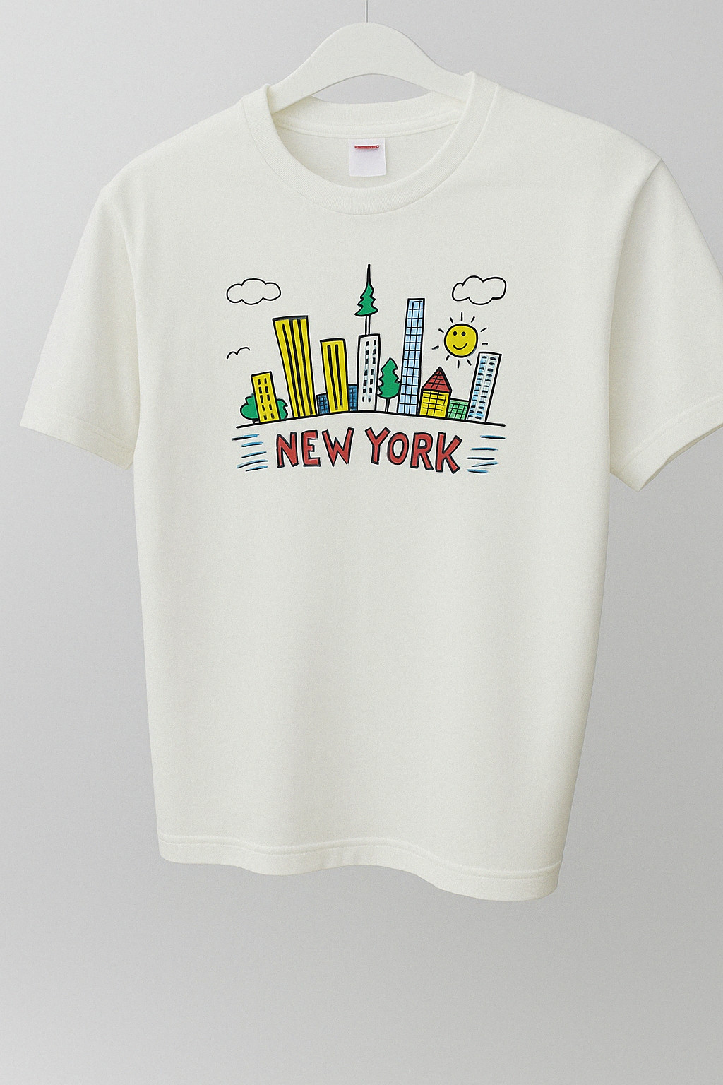 New York City Fruit Of The Loom 100% Cotton Exclusive Of Decoration Made In…