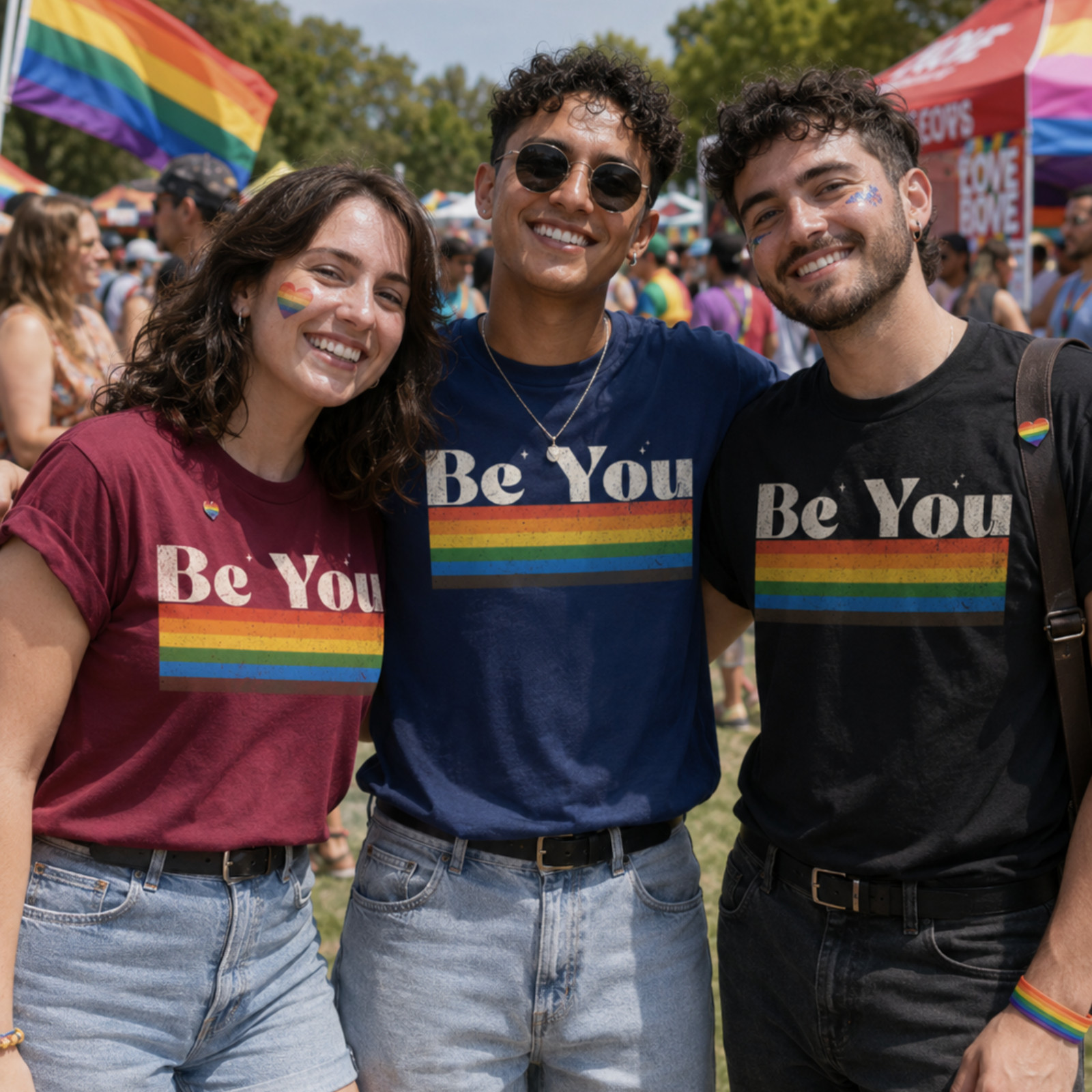 Be You Shirt | Bisexual Merch LGBTQ Pride Month Tee