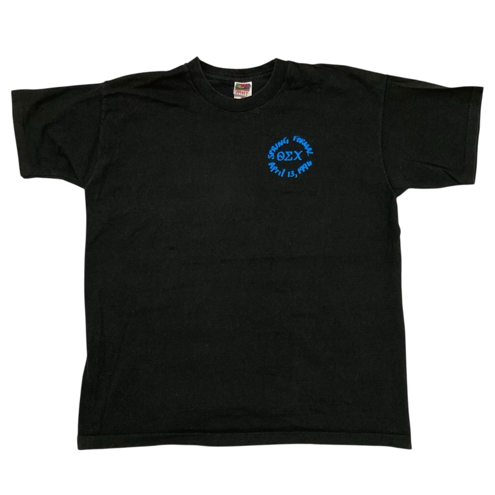 VTG 1996 TEC Theta Epsilon Chi Fraternity Spring Formal T-shirt XL Single Stitch
