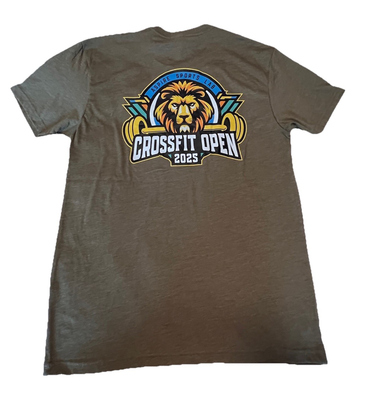 Aspire Sports CrossFit Open 2025 Brown T Shirt Sz M gallery