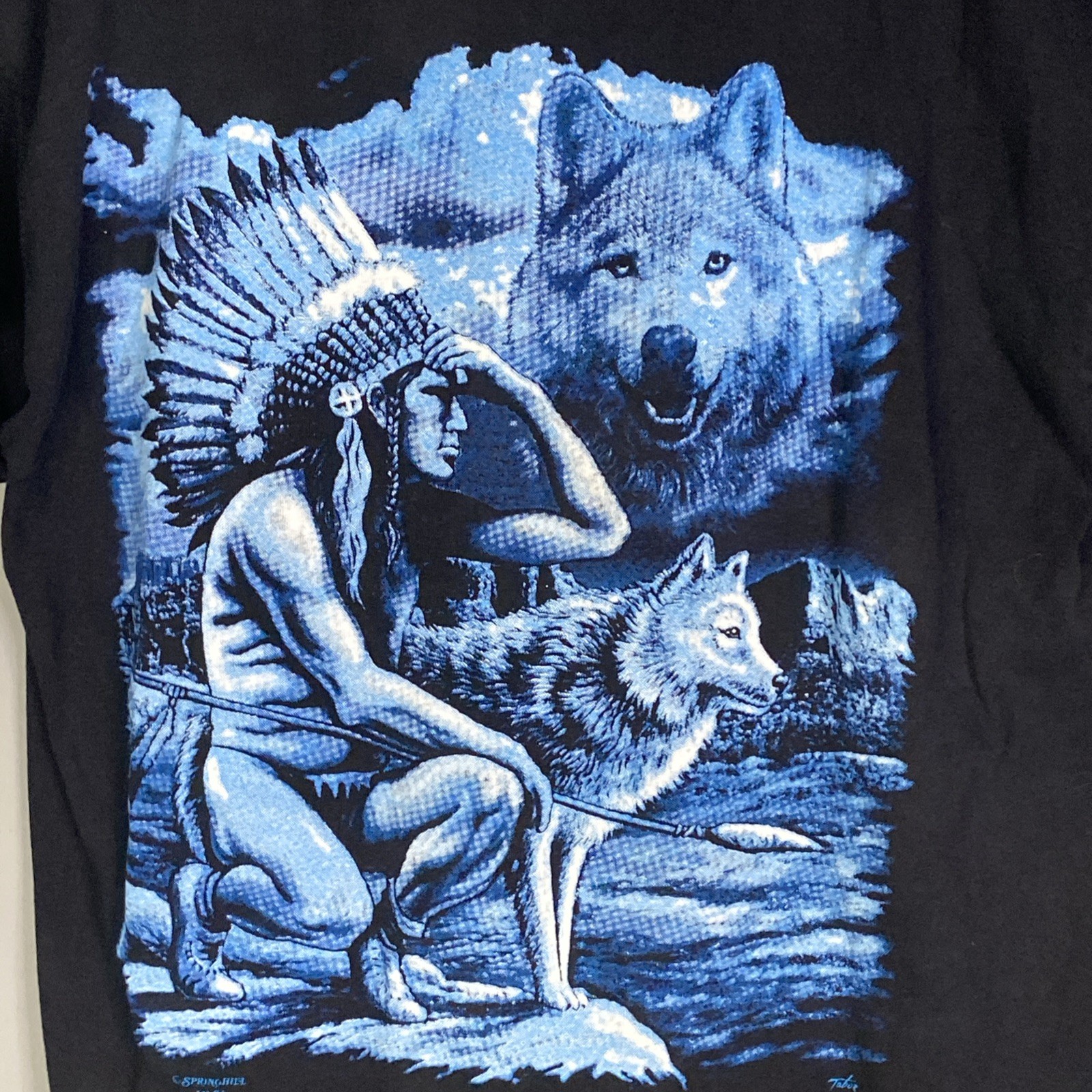 Vtg 90’s Myrtle Beach Native T Shirt Bike Week 1998 Single Stitch USA Nature M gallery