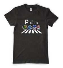 The Pixels Gaming Abbey Road Crossing Platform Personalised Unisex Adult T Shirt