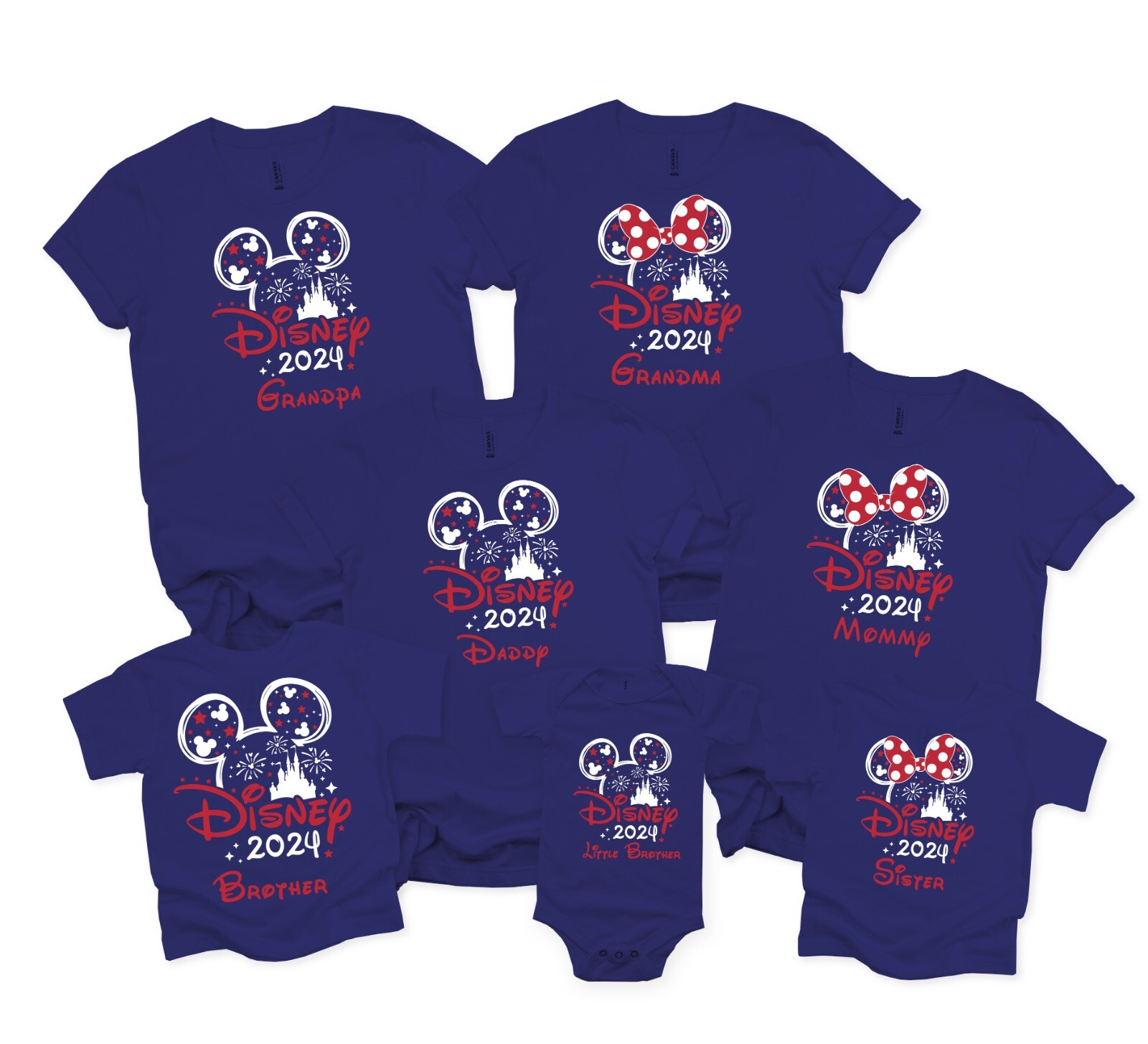 Disney Trip T-Shirt Disneyworld Shirt Disneyland Vacation Family Matching Tshirt