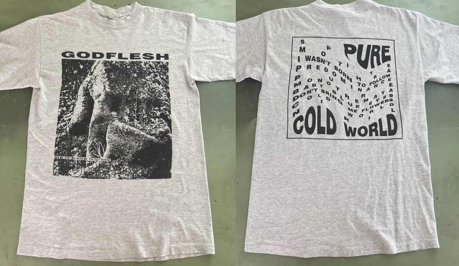2 Sides 1992 Style Godflesh Band Shirt Unisex Sport Gray Size S-5XL EM0991 gallery