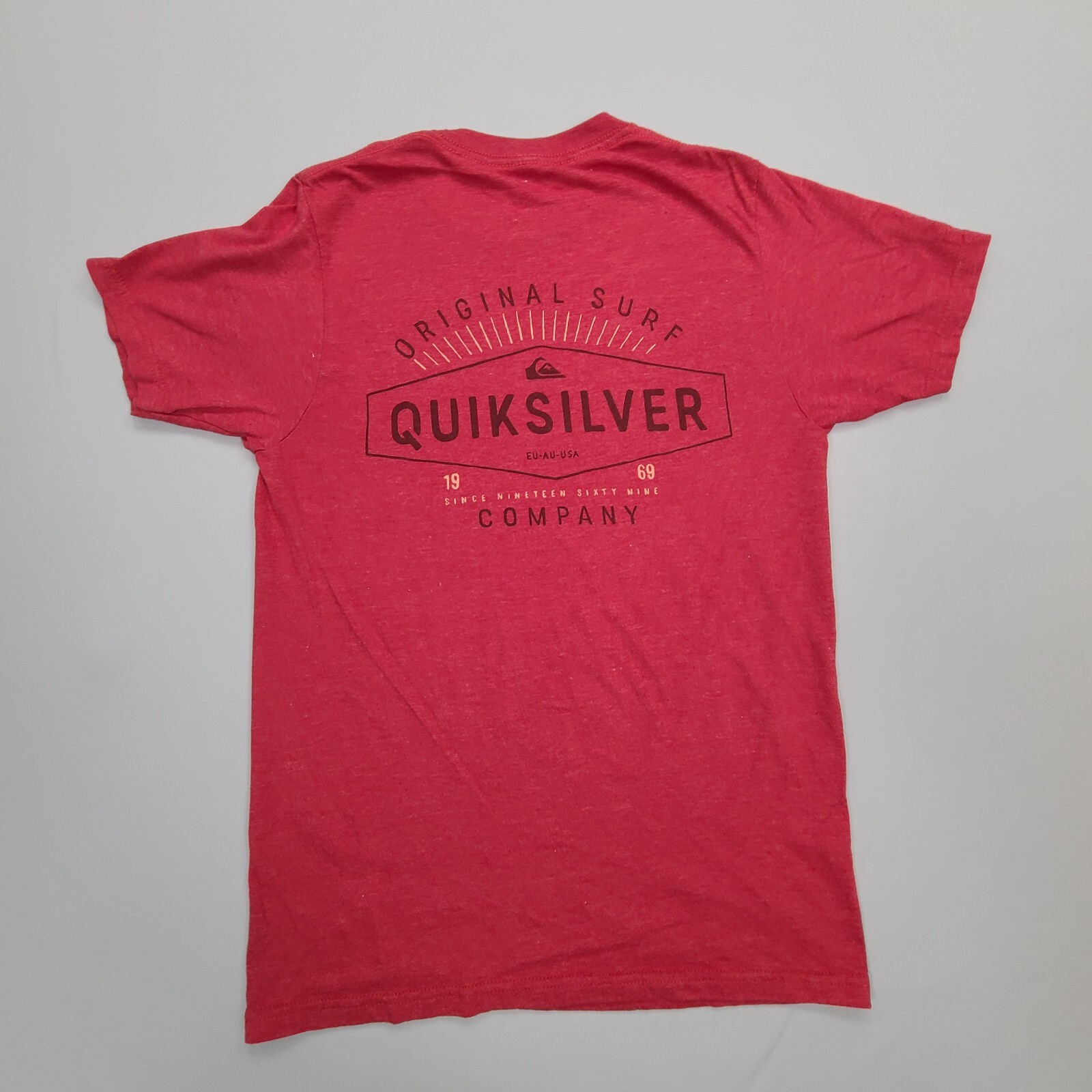 Quiksilver Shirt Mens Small Red Beach Casual Comfort Stylish Outdoor Regular Fit gallery