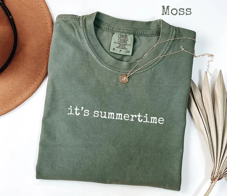 Comfort Tee Its Summertime Beach Ocean Vacation Style gallery