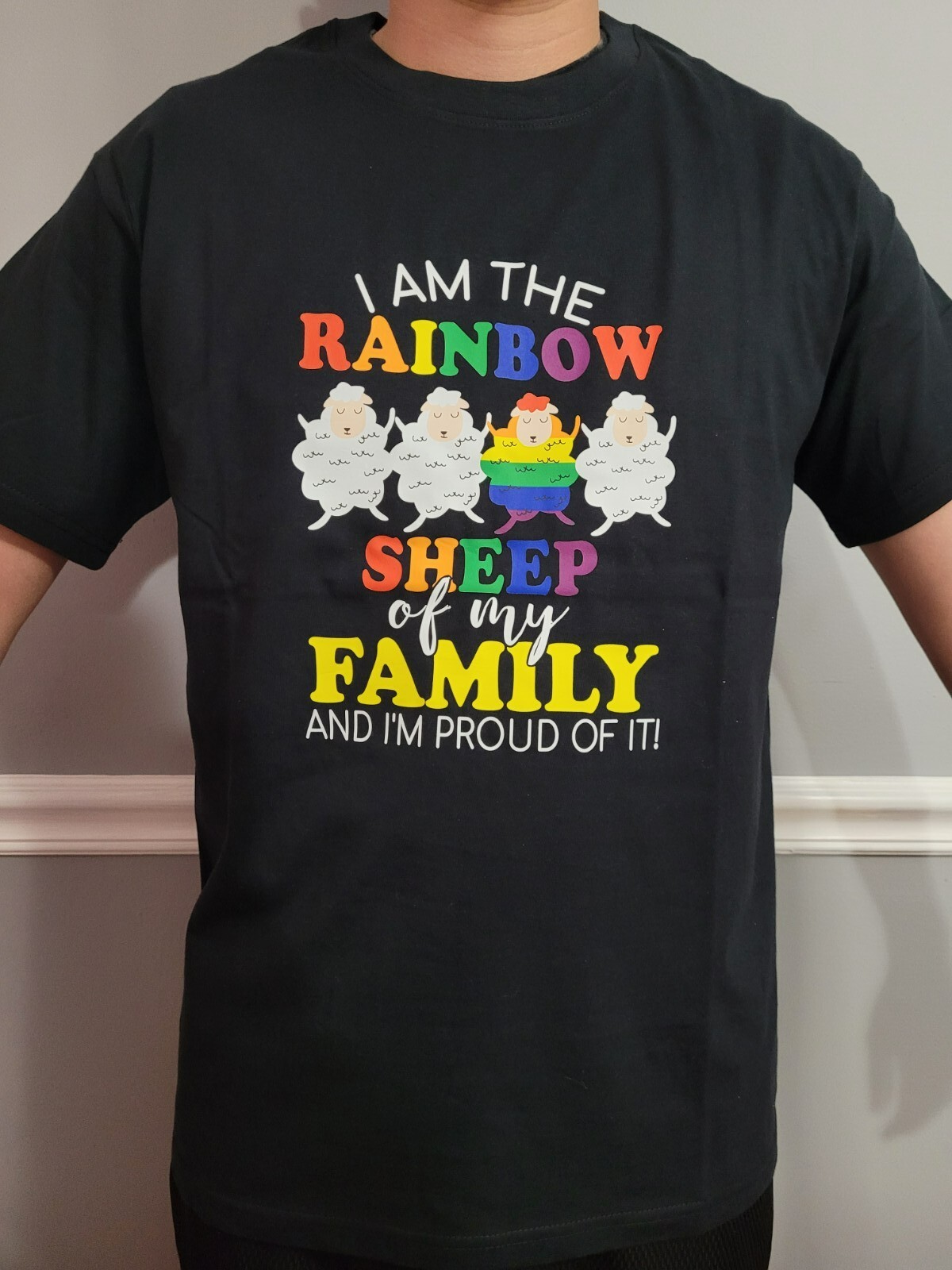 High Quality T-Shirt 100% Cotton, Spandex. Anti-Wrinkle, Anti-Pilling (GAY)