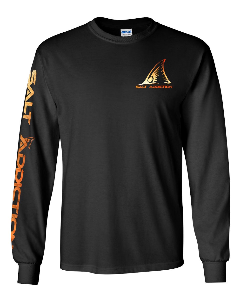 Salt Addiction Redfish Flats fishing T Shirt red drum sweetwater men's apparel gallery