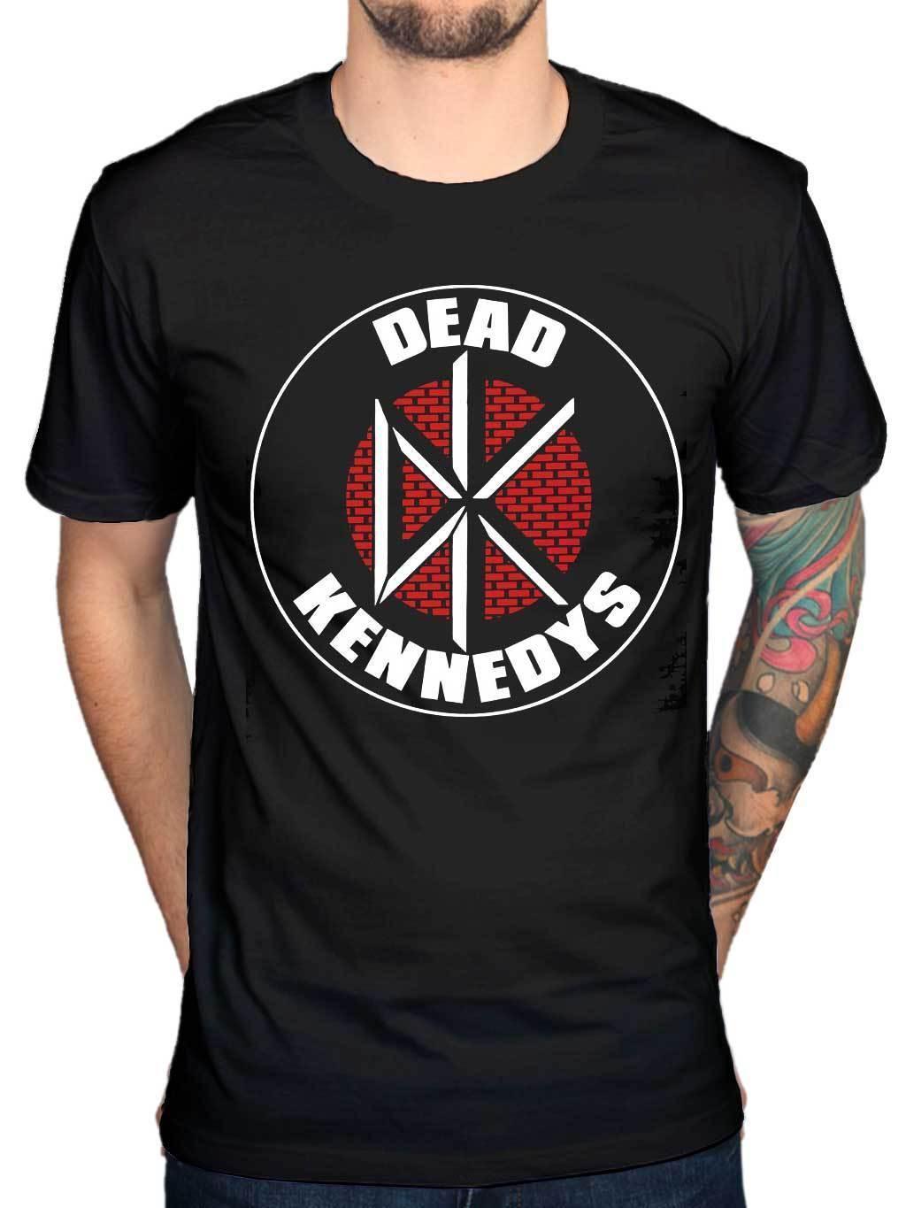 Dead Kennedys Mens Punk Band Brick Logo Shirt NWT M, L