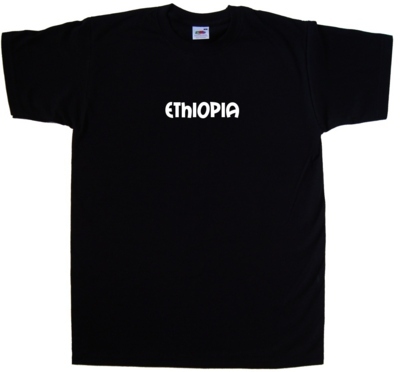 Ethiopia text T-Shirt gallery