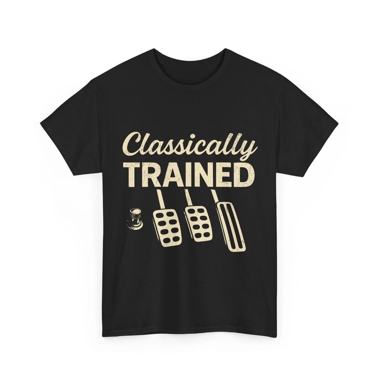 Classically Trained T-Shirt, Dimmer Manual Car Pedals Driving Shirt gallery