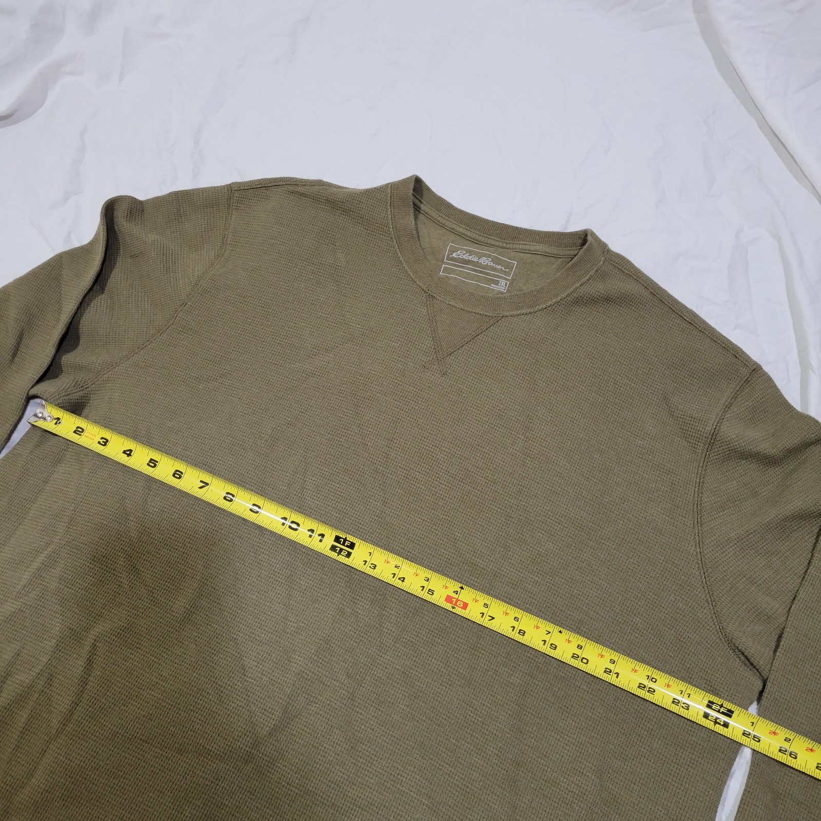 Eddie Bauer Long Sleeve Shirt Size 2XL Cotton Polyester Fall Winter Shirt USED gallery