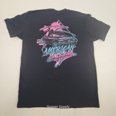 American Powertrain Overdrive Chevroley T-shirt Men’s XL Neon Logo Black