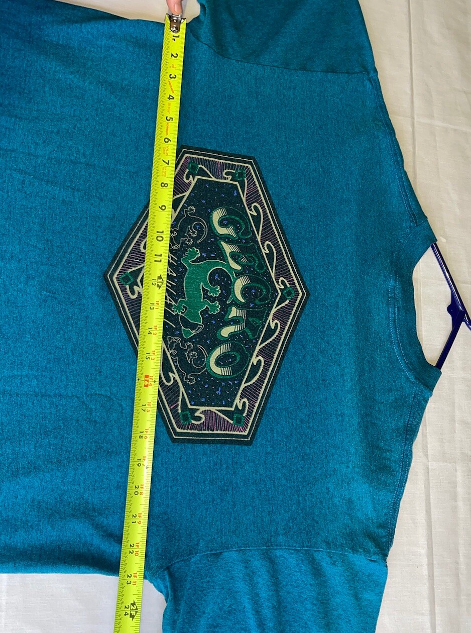 VTG 90s Gecko Hawaii T Shirt Single Stitch Hef-T Teejays Surf Skate Vapor Wave gallery