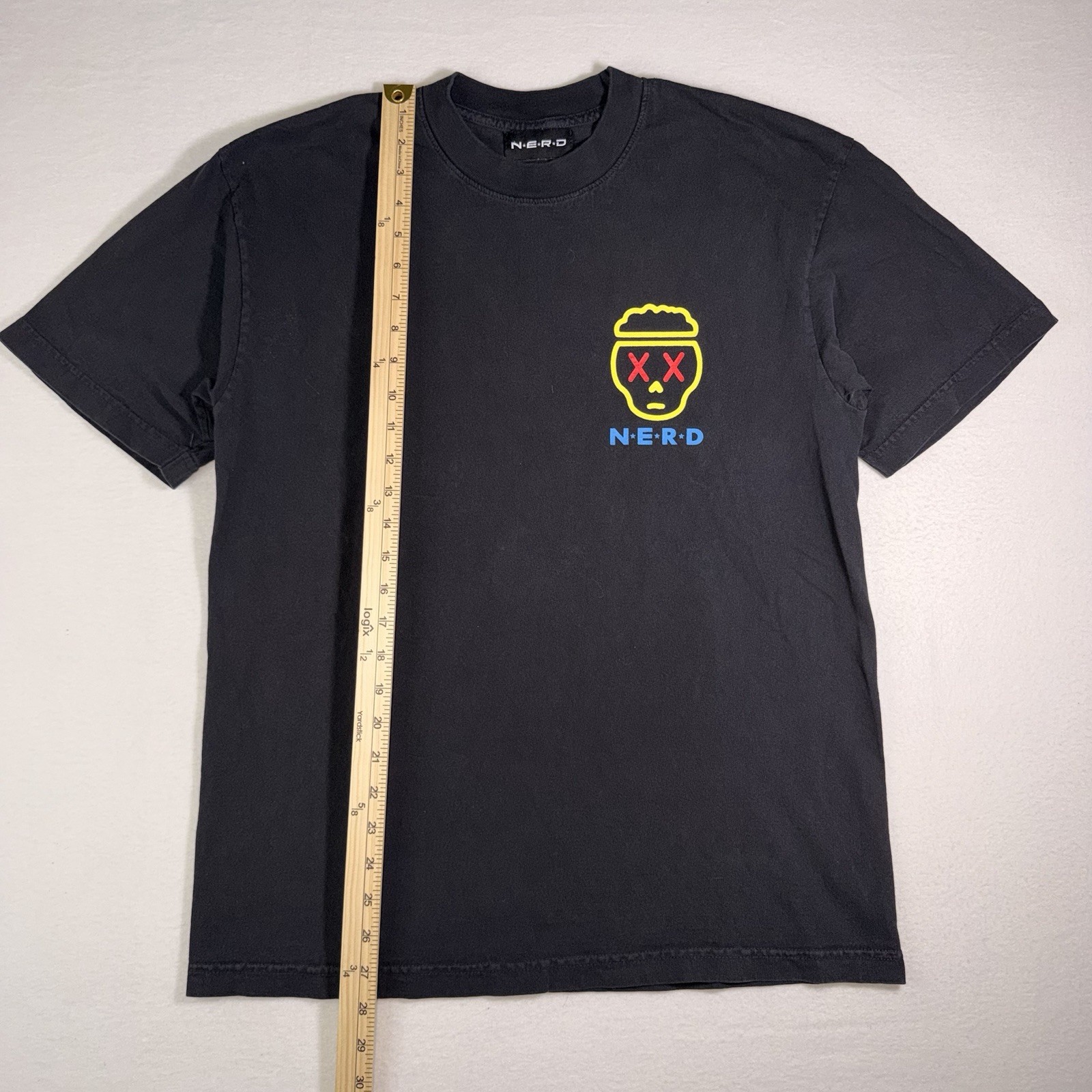 Rare N.E.R.D In Search Of T Shirt Mens L Black Pharrell Williams Band Tee gallery