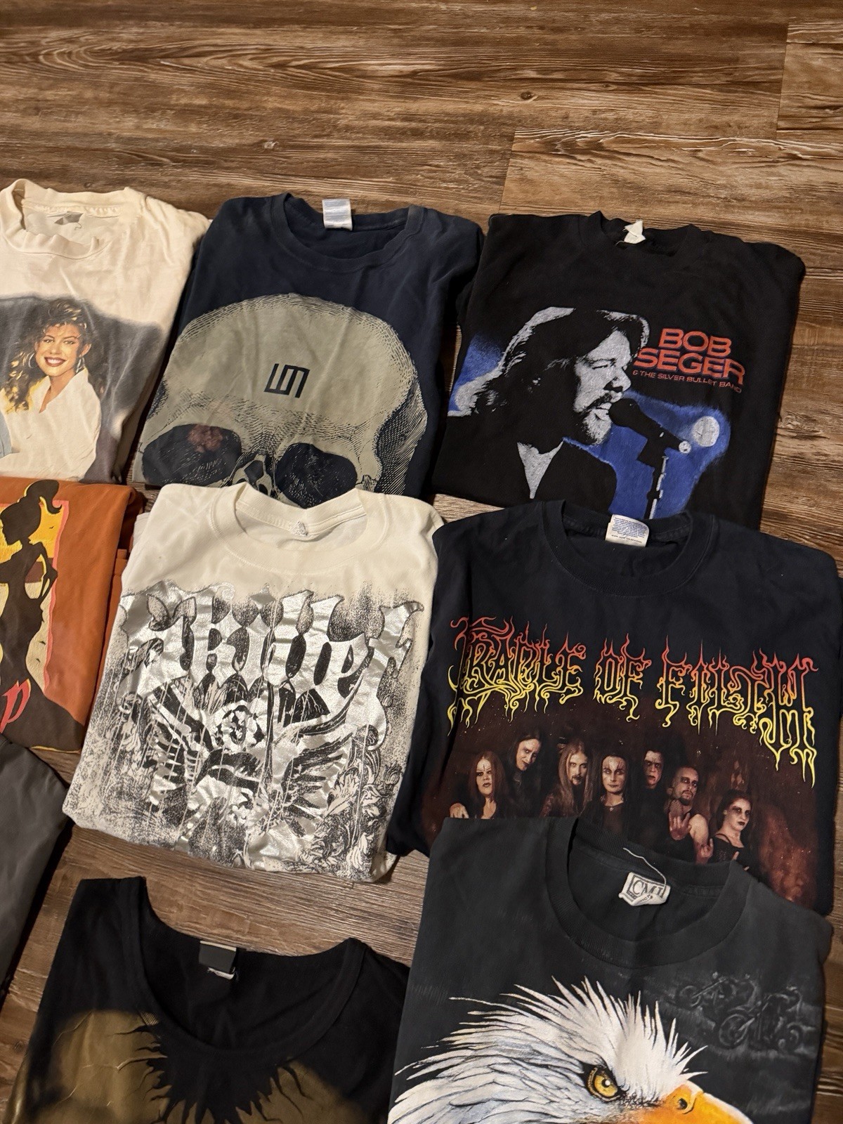 Vintage T Shirt Lot Of 18 Tees Modern 90s Nature Band Graphic Men’s Size M L XL gallery