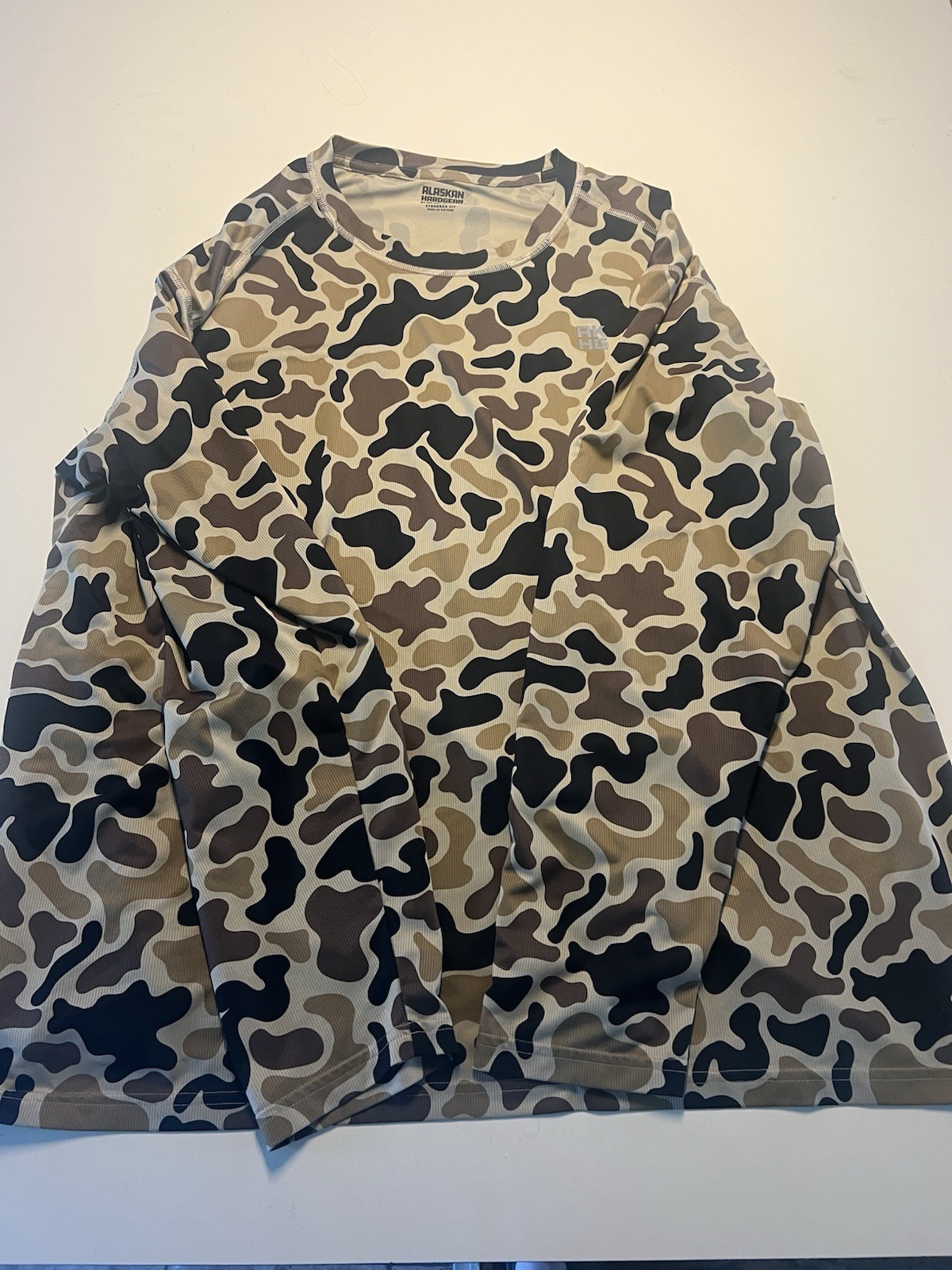 Alaskan Hardgear by Duluth Trading Co Multicolor Camo Long Sleeve Tee 2XL