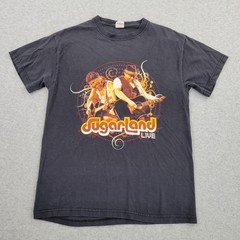 Sugarland Live Shirt Mens Medium Black Magnum Weight Graphic