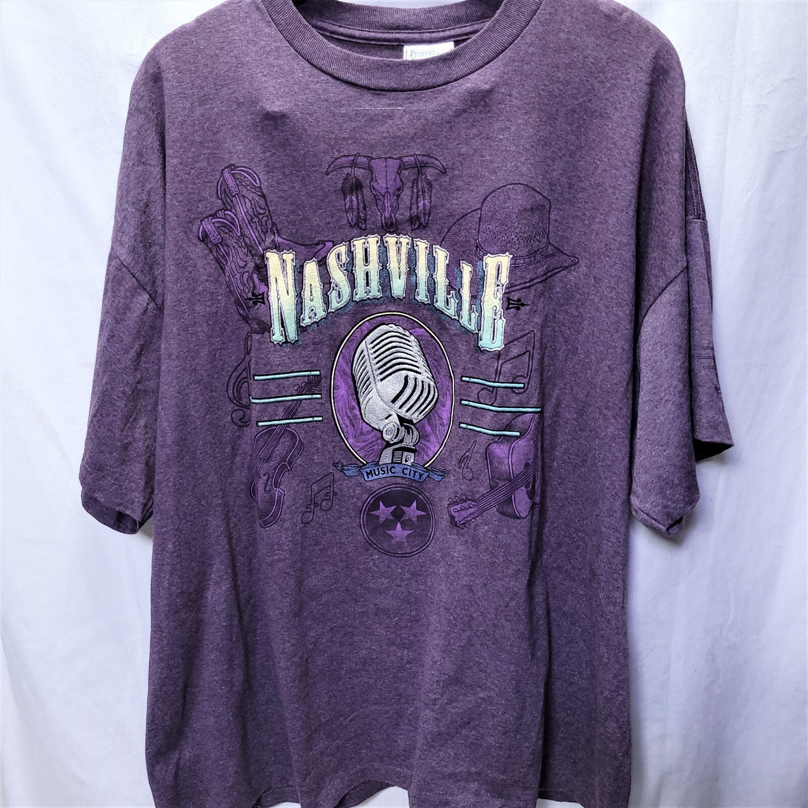 VTG 90s Music City USA Nashville T Shirt Sz *XXL* Single Stitch 80's 2XL Premier gallery