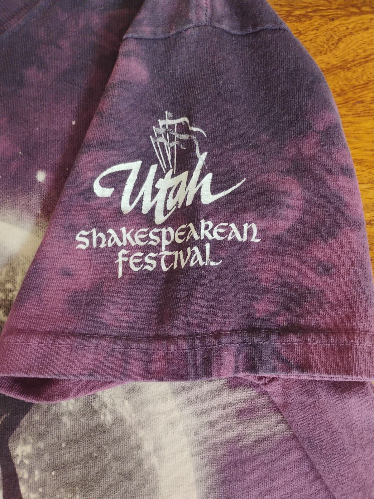 The Mountain Fairy Moon Shirt Mens Fits M Tie Dye RARE Utah Shakespeare Festival gallery