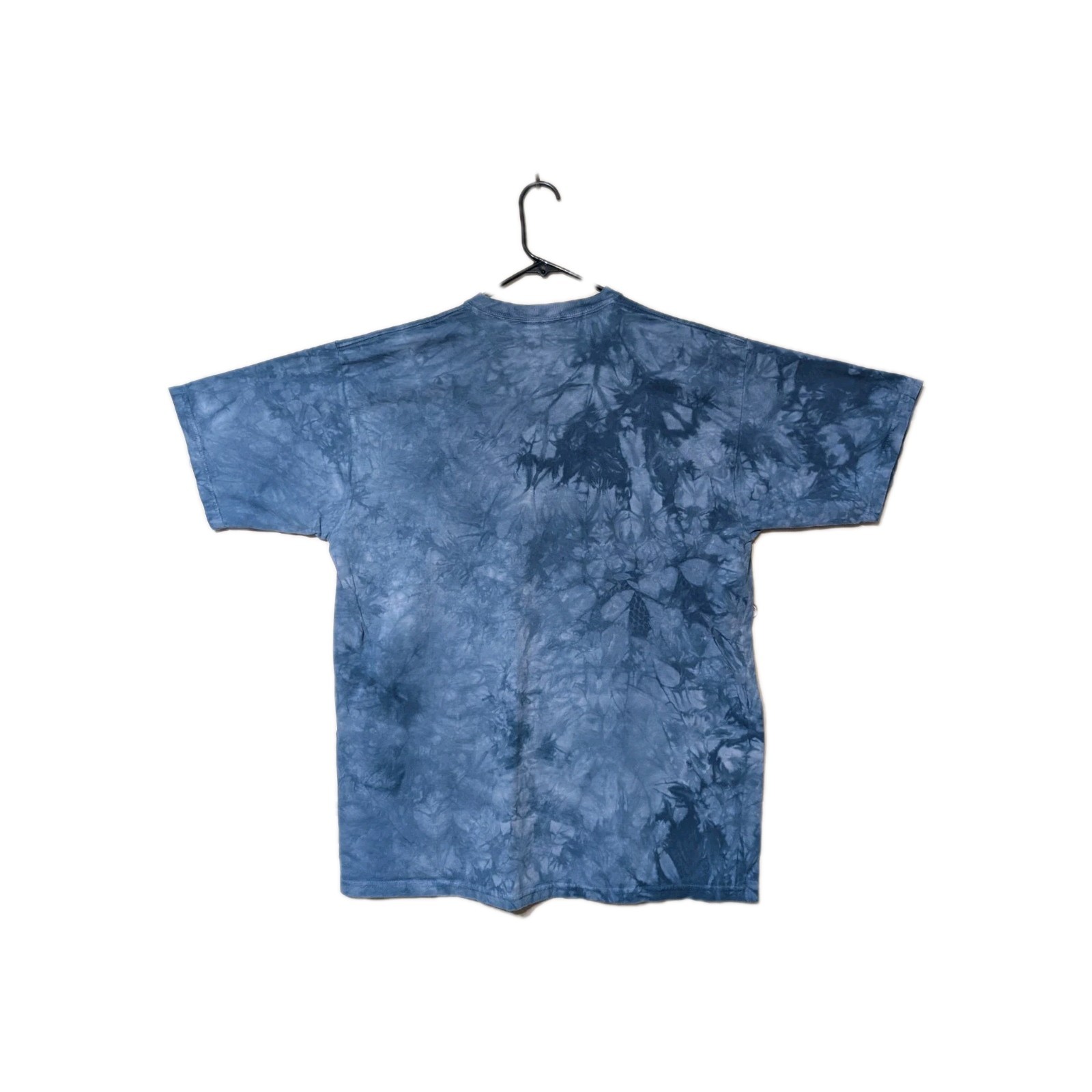 The Mountain Men's T-shirt Vintage Blue Panda In A Pocket Leather Tag XL #4991 gallery