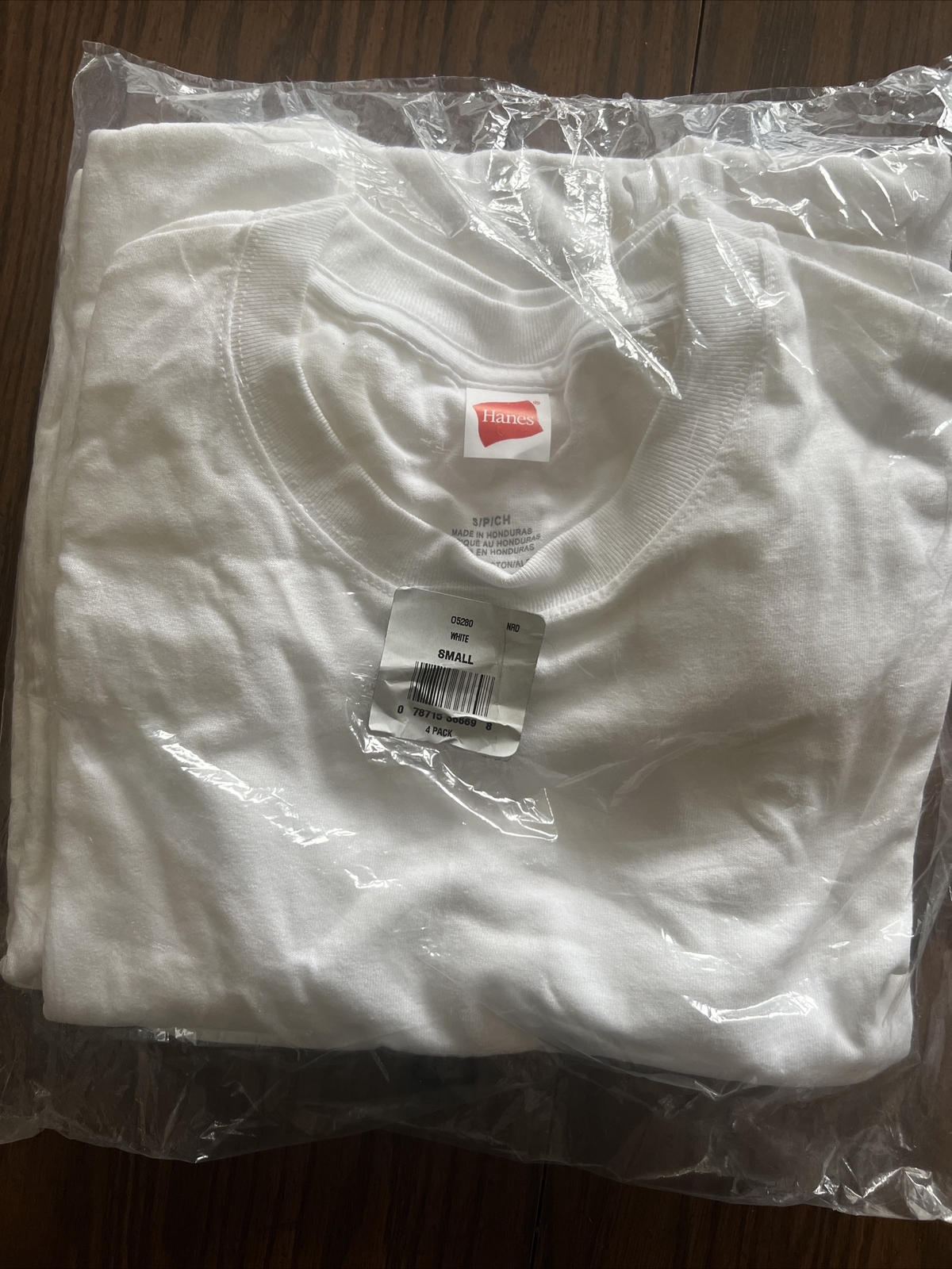 Hanes ComfortSoft® Men's Short-Sleeve Crewneck T-Shirt 4-Pack O5280 Size Small gallery