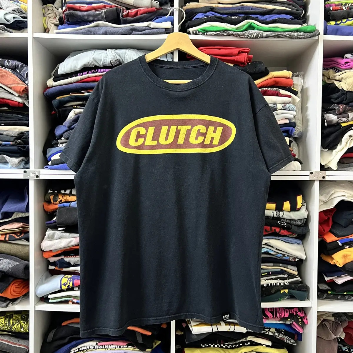 Rare Clutch Tee, Clutch Band Logo Classic black All Size Shirt