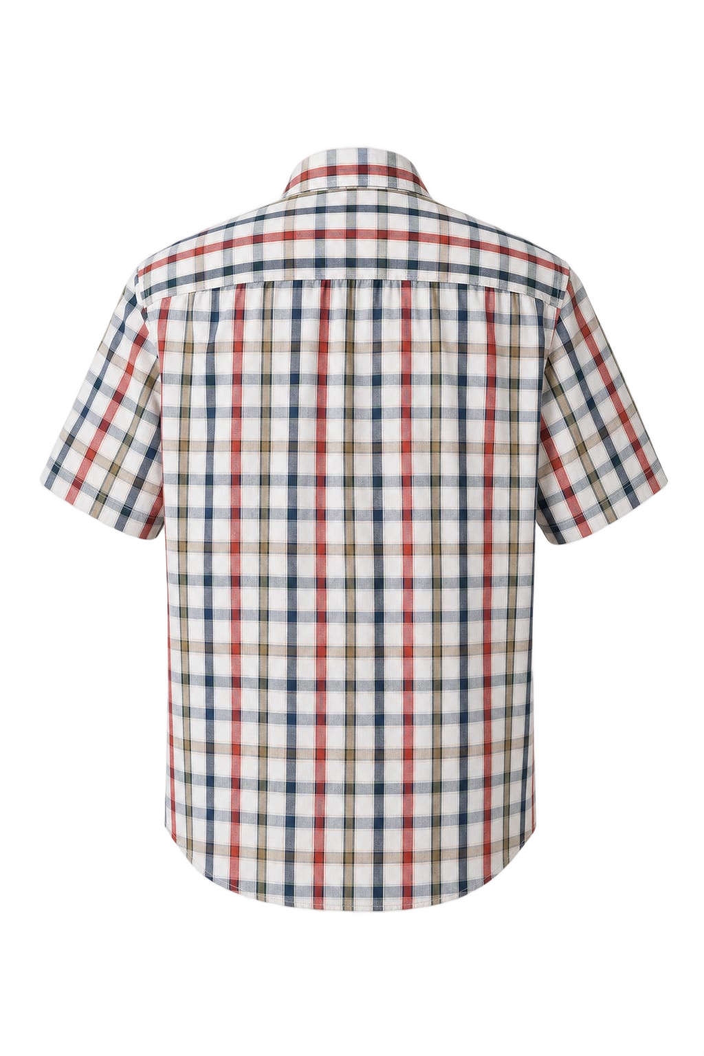 Vintage 1990s Yuppie Checkered Unisex Shirt, Multicolor Cotton, Size N/A gallery