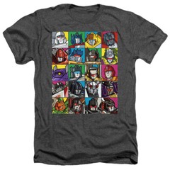 The Transformers Character Square Licensed Adult T-Shirt