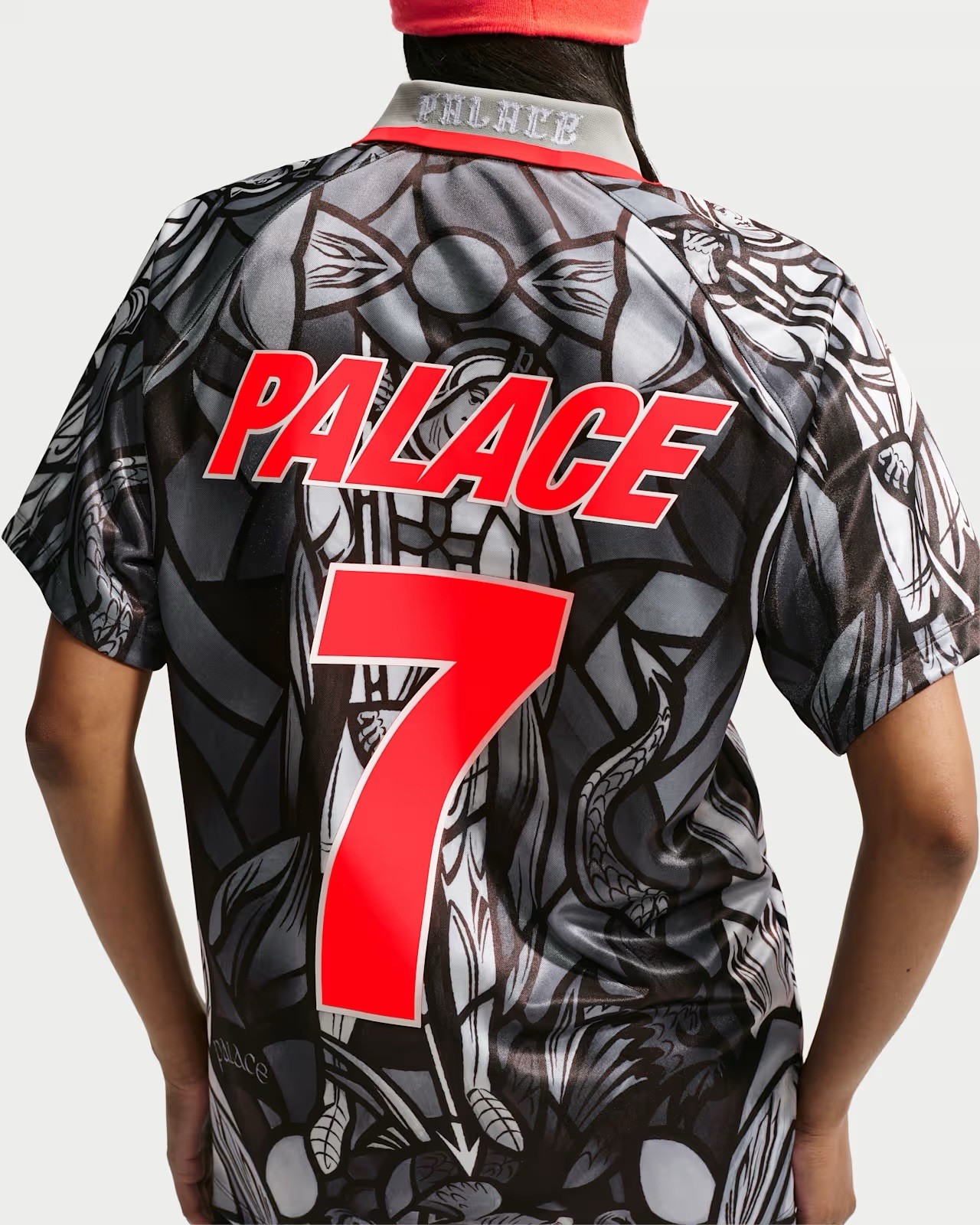 England x Palace Pewter Grey Soccer Jersey | IM3198-052 | Size Medium | In Hand gallery