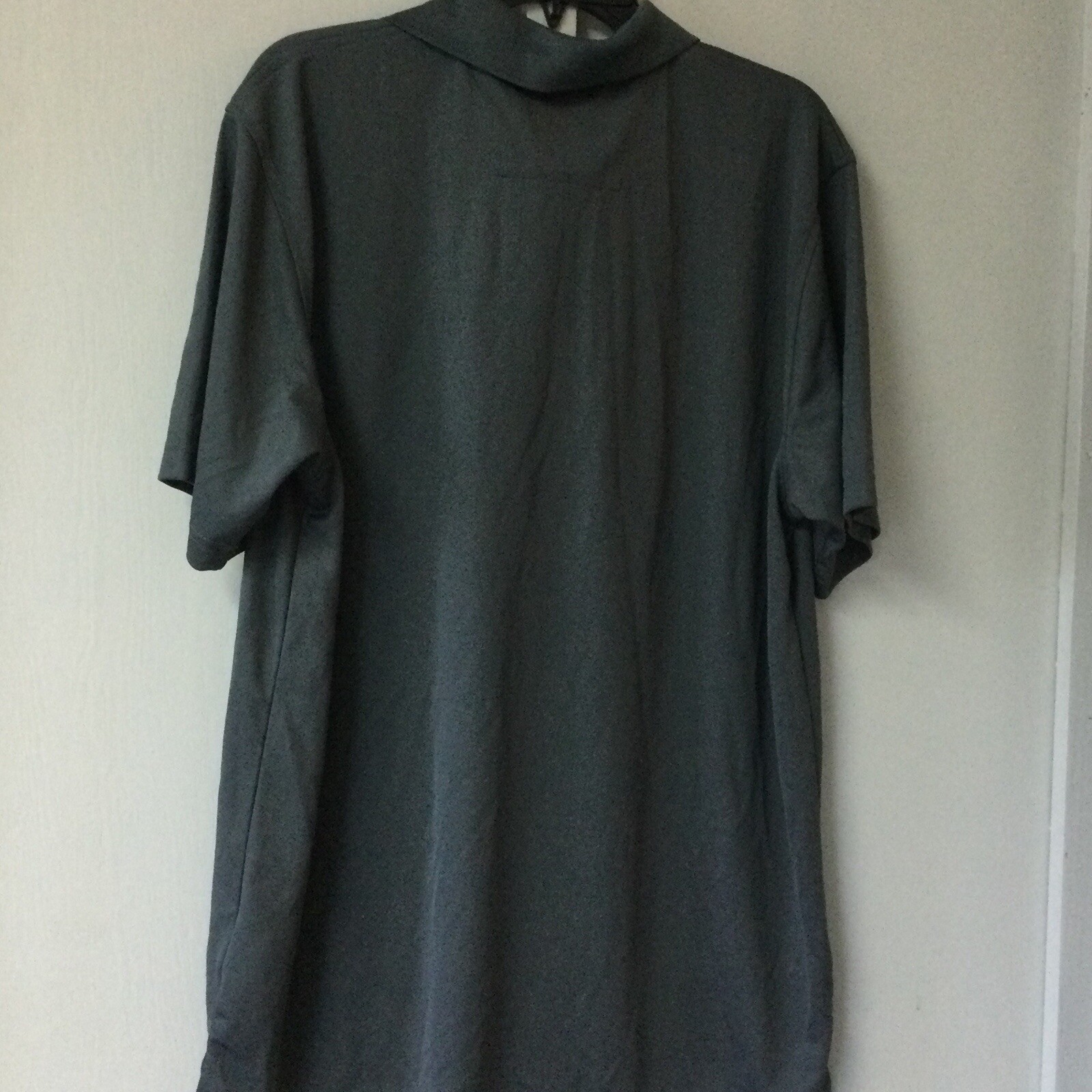 Men's Paragon Large Proof UPF 30+ Sun Gray Polo Short Sleeve Shirt NWT gallery