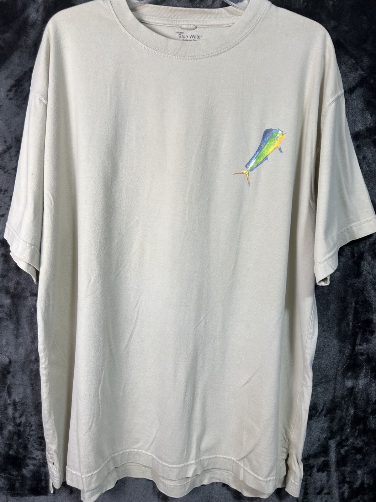 Saltwater Fishing T Shirt XL Mahi Mahi Dolphin Fish Graphic Outdoors gallery
