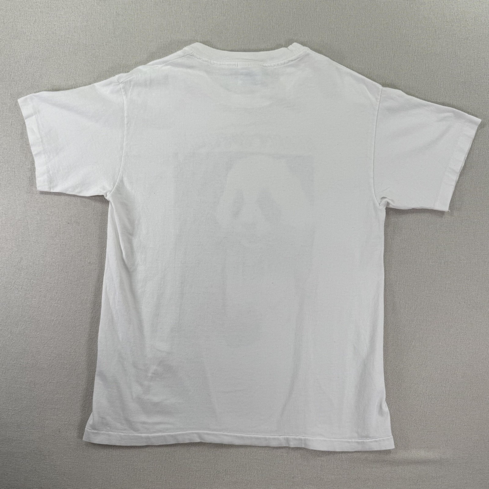 Vintage 1993 Human-i-Tees Shirt Mens M White Bearly Surviving Panda Tee Nature gallery