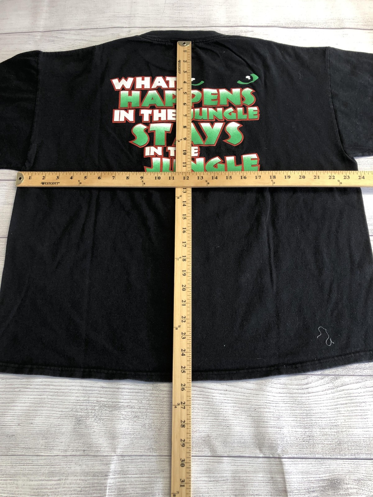 Rainforest Cafe Orlando Shirt Mens XL Black Jungle Slogan Graphic Tee Souvenir gallery