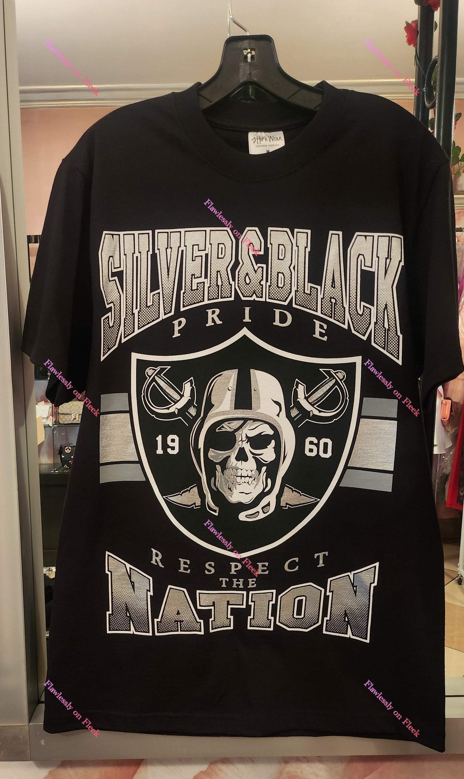 Raiders Silver & Black Pride T-Shirt gallery