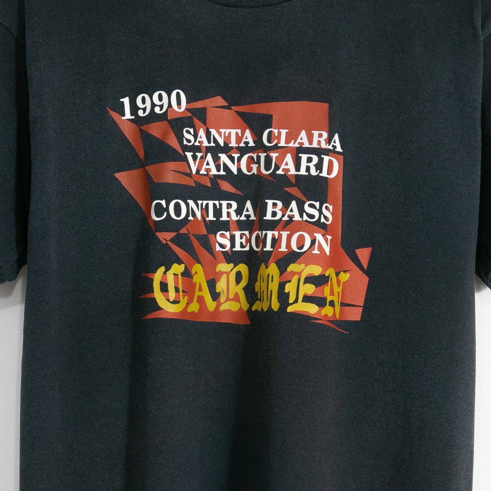 Vintage 90s Santa Clara Vanguard Band T Shirt Mens XL Single Stitch Bass Carmen gallery