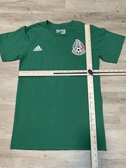 Adidas Ultimate Tee Men’s Sz S Mexico National C. VELA # 11 Green Soccer Futbol